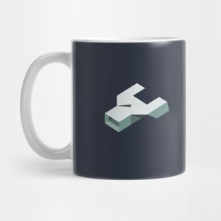 Vector Paperplane Ketch Mug